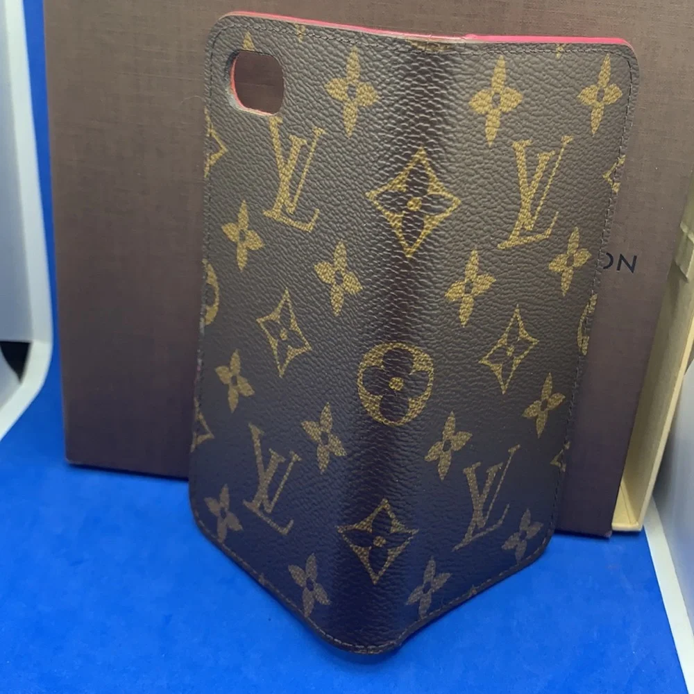 💝 💖 Louis‎ Vuitton monogram iPhone case pink interior 2/5